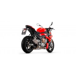 TERMINALE DI SCARICO ARROW PISTA BMW S 1000 R 2021-2024, TITANIO/CARBONIO, OMOLOGATO