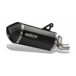 ARROW SONORA EXHAUST BMW R 1250 GS 2018-2020, TITANIUM DARK/CARBON, APPROVED