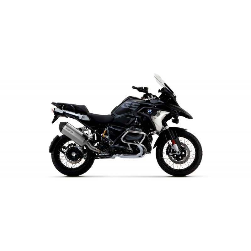 ARROW SONORA EXHAUST BMW R 1250 GS ADVENTURE 2021-2024, TITANIUM/CARBON, APPROVED 