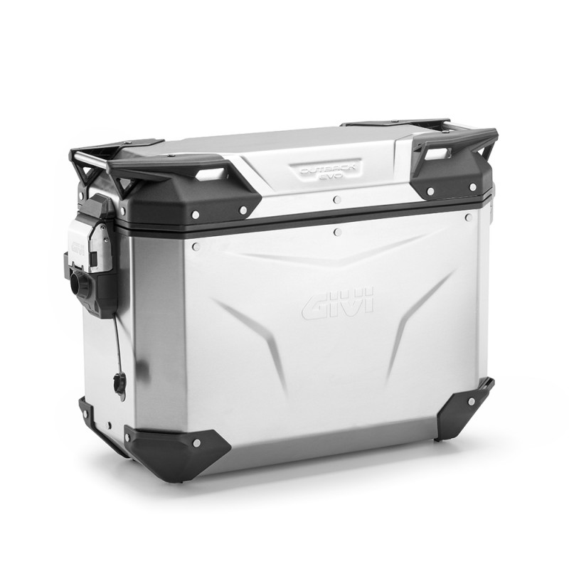 RIGHT SIDE CASE MONOKEY GIVI TREKKER OUTBACK EVO SECURITY LOCK, 37 LITERS IN ALUMINUM