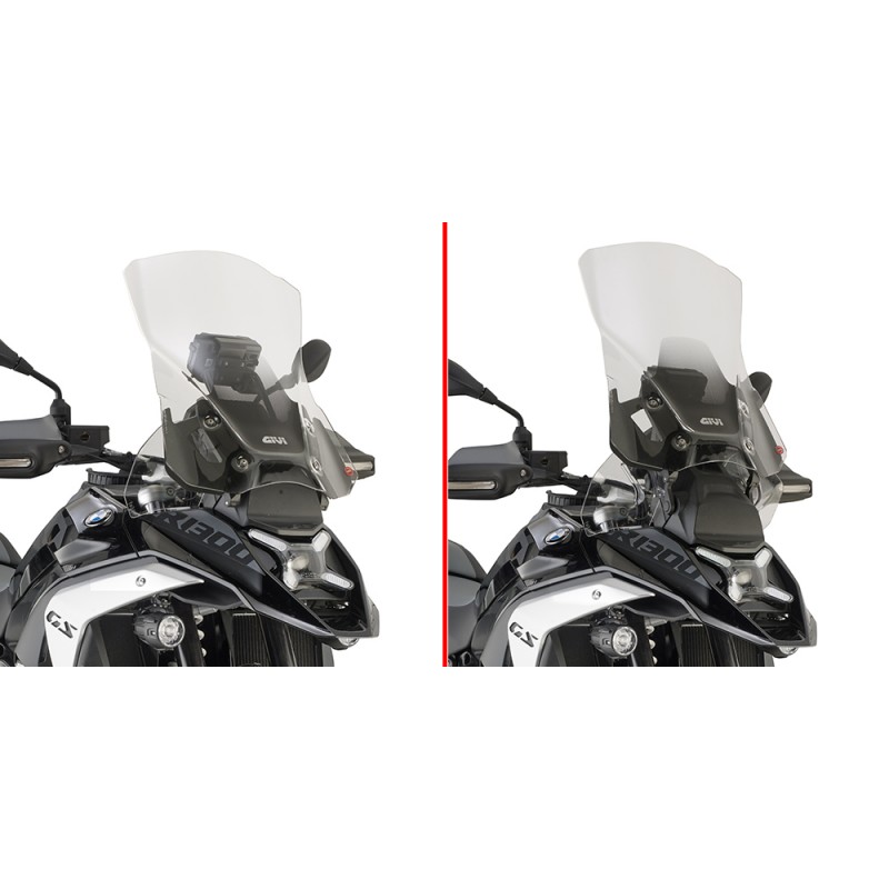 CUPOLINO GIVI TOURING BMW R 1300 GS 2023-2024, TRASPARENTE