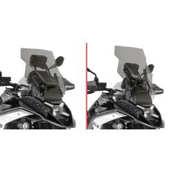 GIVI WINDSCREEN BMW R 1300 GS 2023-2024, SMOKES