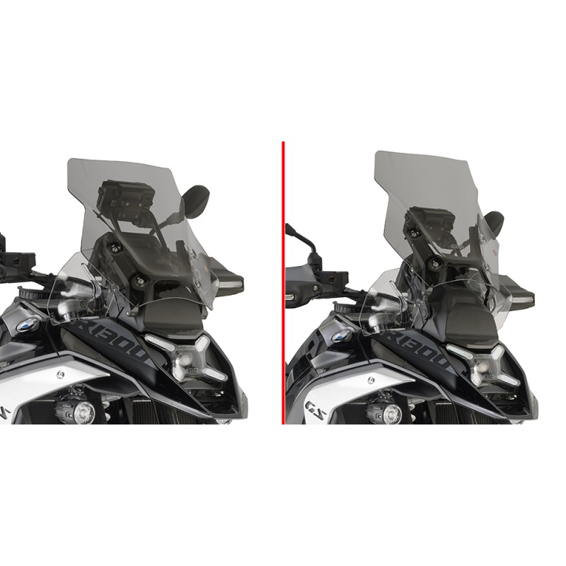 GIVI WINDSCREEN BMW R 1300 GS 2023-2024, SMOKES