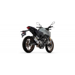 IMPIANTO DI SCARICO COMPLETO ARROW THUNDER HONDA CB 125 R 2021-2023, ALLUMINIO/CARBONIO, DEKAT