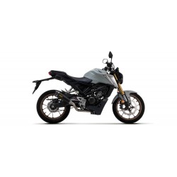 IMPIANTO DI SCARICO COMPLETO ARROW THUNDER HONDA CB 125 R 2021-2023, ALLUMINIO DARK/CARBONIO, DEKAT