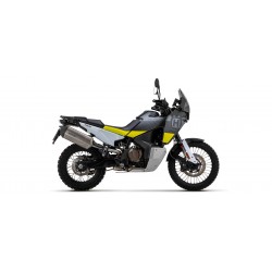 TERMINALE DI SCARICO ARROW SONORA HUSQVARNA NORDEN 901 2022-2023, TITANIO/CARBONIO, OMOLOGATO 