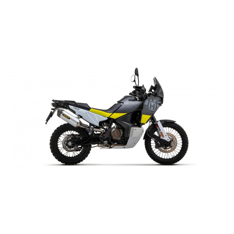 TERMINALE ARROW RACE-TECH HUSQVARNA NORDEN 901 2022-2023, ALLUMINIO/CARBONIO, OMOLOGATO