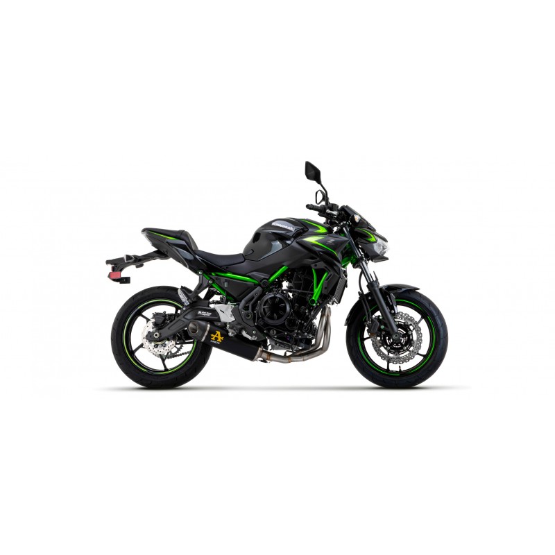 IMPIANTO DI SCARICO COMPLETO ARROW INDY RACE KAWASAKI Z 650 2021-2023, ALLUMINIO DARK/CARBONIO, DEKAT
