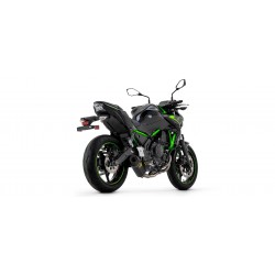 ARROW INDY RACE FULL EXHAUST SYSTEM KAWASAKI Z 650 2021-2023, DARK ALUMINUM/CARBON, DEKAT