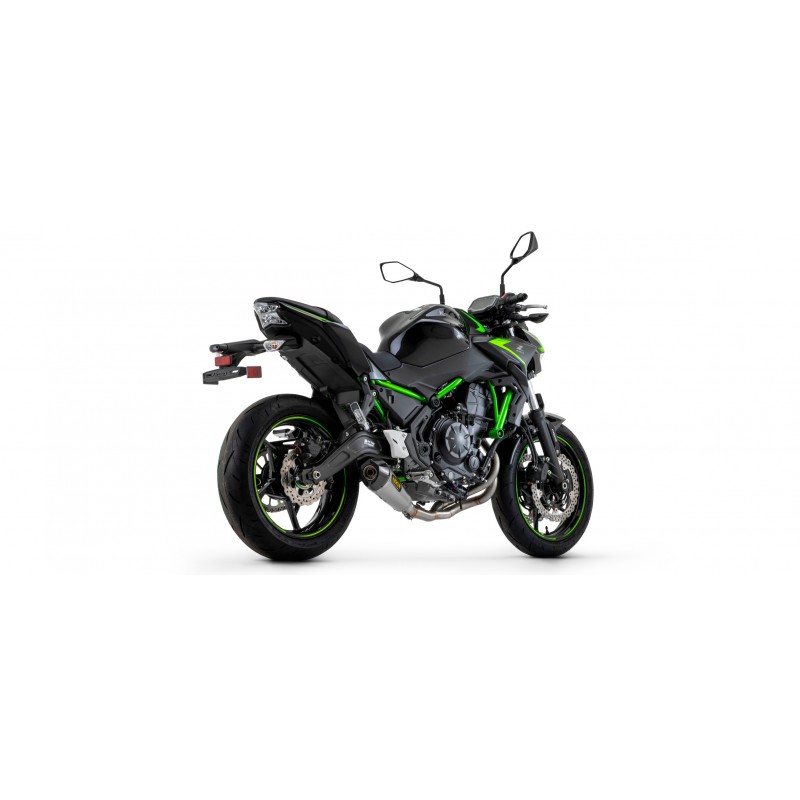 IMPIANTO DI SCARICO COMPLETO ARROW X-KONE KAWASAKI Z 650 2021-2023, TITANIO/CARBONIO, DEKAT