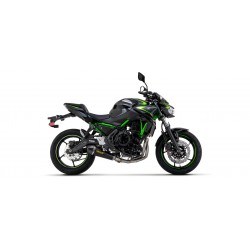 ARROW X-KONE FULL EXHAUST SYSTEM KAWASAKI Z 650 2021-2023, DARK ALUMINUM/CARBON, DEKAT