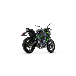 ARROW X-KONE FULL EXHAUST SYSTEM KAWASAKI Z 650 2021-2023, DARK ALUMINUM/CARBON, DEKAT