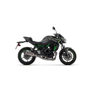 IMPIANTO DI SCARICO COMPLETO ARROW VELOCE KAWASAKI Z 650 2024 (EURO 5+), TITANIO, CATALIZZATO