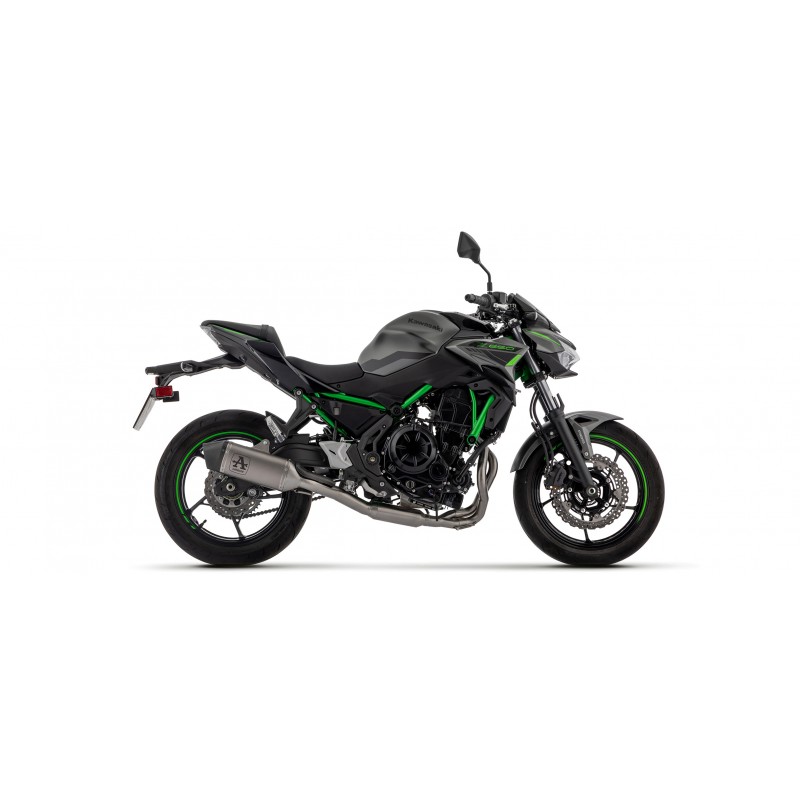 ARROW VELOCE FULL EXHAUST SYSTEM KAWASAKI Z 650 2024 (EURO 5+), TITANIUM, CATALYTIC