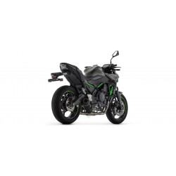 IMPIANTO DI SCARICO COMPLETO ARROW INDY RACE EVO KAWASAKI Z 650 2024, ALLUMINIO DARK/CARBONIO, CATALIZZATO