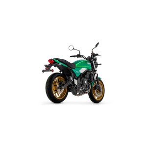 ARROW REBEL FULL EXHAUST SYSTEM KAWASAKI Z 650 RS 2022-2024, DARK ALUMINUM/CARBON, DEKAT