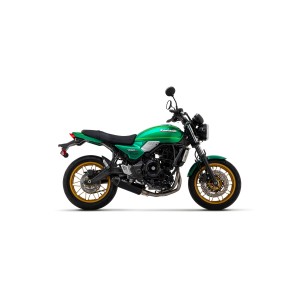 IMPIANTO DI SCARICO COMPLETO ARROW REBEL KAWASAKI Z 650 RS 2022-2024, ALLUMINIO DARK/CARBONIO, DEKAT