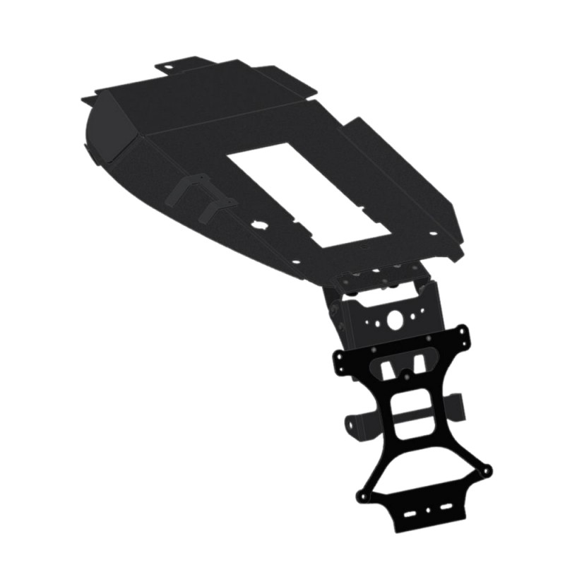 LICENSE PLATE SUPPORT WITH UNDERTAIL HONDA HORNET 600 2003-2004, WITH ADJUSTABLE INCLINATION