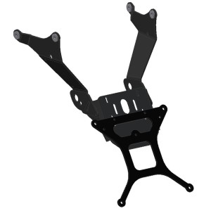 PORTATARGA HONDA CBR 1000 RR 2004-2005, CON INCLINAZIONE REGOLABILE
