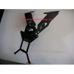 KENNZEICHENHALTER SUZUKI SV 1000 S 2003-2004, MIT EINSTELLBARER NEIGUNG