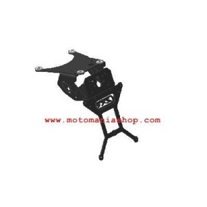 PORTAMATRÍCULA KAWASAKI Z 750 2004-2006, CON INCLINACIÓN AJUSTABLE