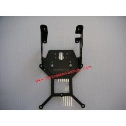 PORTATARGA KAWASAKI ER-6F 2006-2008, CON INCLINAZIONE REGOLABILE