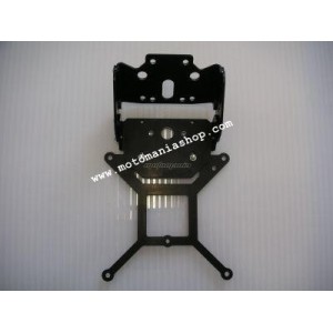 PORTATARGA YAMAHA R6 2003-2004, CON INCLINAZIONE REGOLABILE
