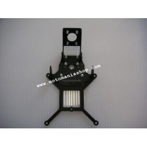 KENNZEICHENHALTER YAMAHA R6 2008-2016, MIT EINSTELLBARER NEIGUNG