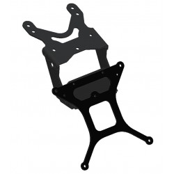 LICENSE PLATE SUPPORT DUCATI MONSTER S4R TESTASTRETTA 2007-2009, WITH ADJUSTABLE INCLINATION