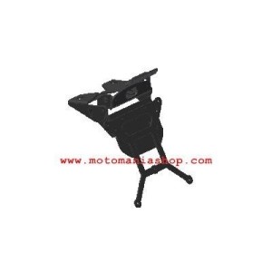 LICENSE PLATE SUPPORT DUCATI MULTISTRADA 1000 S 2003-2006 FOR ORIGINAL REAR LIGHT, WITH ADJUSTABLE INCLINATION