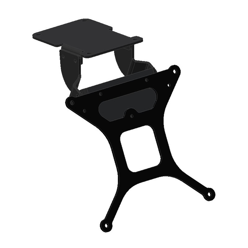 PORTATARGA APRILIA RSV 1000 R 2004-2009, CON INCLINAZIONE REGOLABILE