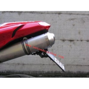 KENNZEICHENHALTER DUCATI 1198 2009-2010, MIT EINSTELLBARER NEIGUNG