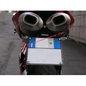 PORTAMATRÍCULA DUCATI 1198 S 2009-2010, CON INCLINACIÓN AJUSTABLE