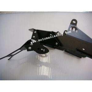 KENNZEICHENHALTER HONDA CBR 600 RR 2009-2012, MIT EINSTELLBARER NEIGUNG LED-RÜCKLICHT