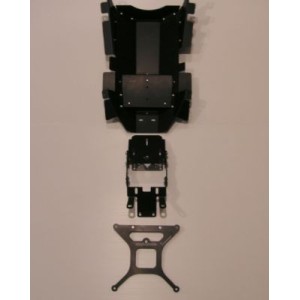 PORTAMATRÍCULA BMW F 650 GS 2008-2012, CON INCLINACIÓN AJUSTABLEV (CON COVER DE PLÁSTICO INCLUIDA)