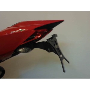 PORTATARGA DUCATI 1199 PANIGALE S 2012-2014, CON INCLINAZIONE REGOLABILE