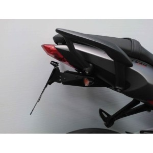 LICENSE PLATE SUPPORT TRIUMPH STREET TRIPLE 675 R 2013-2016, WITH ADJUSTABLE INCLINATION