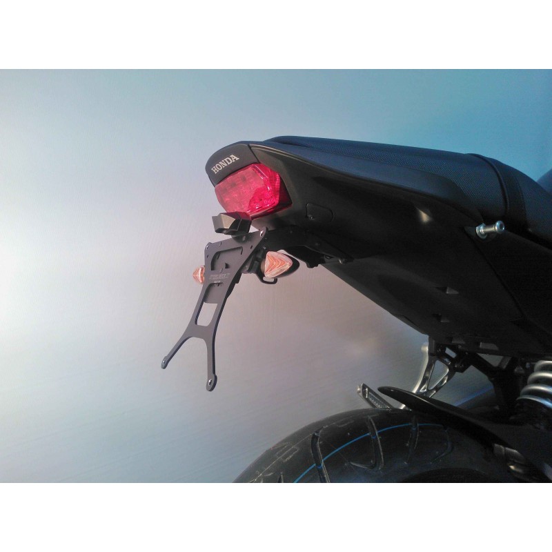 LICENSE PLATE SUPPORT HONDA CB 650 F 2014-2016, WITH ADJUSTABLE INCLINATION