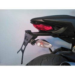 LICENSE PLATE SUPPORT DUCATI MONSTER 1200 S 2014-2016, WITH ADJUSTABLE INCLINATION