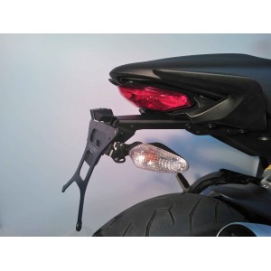 PORTAMATRÍCULA DUCATI MONSTER 1200 S 2014-2016, CON INCLINACIÓN AJUSTABLE