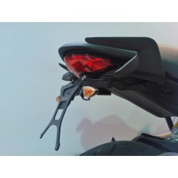 LICENSE PLATE SUPPORT DUCATI MONSTER 1200 S 2014-2016, WITH ADJUSTABLE INCLINATION