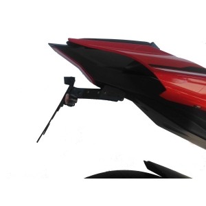 LICENSE PLATE SUPPORT YAMAHA R1 2020-2024, WITH ADJUSTABLE INCLINATION