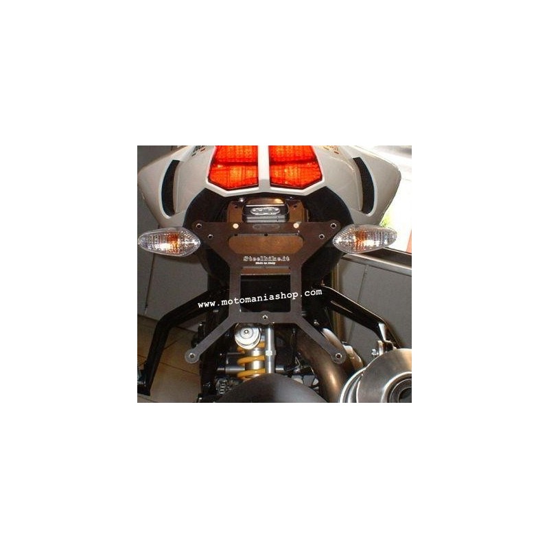 LICENSE PLATE SUPPORT DUCATI STREETFIGHTER 848 S 2011-2013, WITH ADJUSTABLE INCLINATION