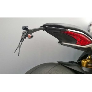 LICENSE PLATE SUPPORT MV AGUSTA DRAGSTER 800 RR 2015-2017, WITH ADJUSTABLE INCLINATION