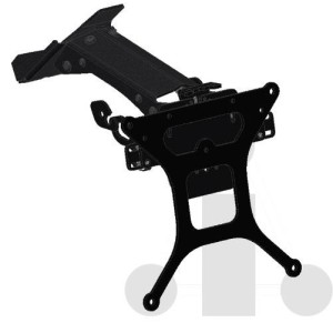 LICENSE PLATE SUPPORT DUCATI PANIGALE V4 S 2018-2019, WITH ADJUSTABLE INCLINATION