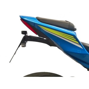PORTAMATRÍCULA SUZUKI GSX-R 1000 R 2017-2020, CON INCLINACIÓN AJUSTABLE