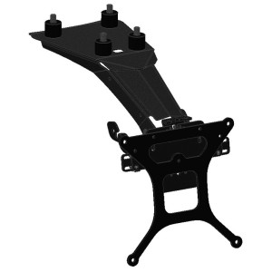 LICENSE PLATE SUPPORT DUCATI MONSTER 1200 S 2017-2020, WITH ADJUSTABLE INCLINATION