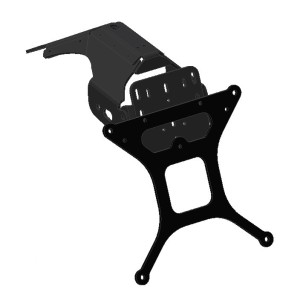 PORTATARGA APRILIA TUONO V4 R 2011-2013, CON INCLINAZIONE REGOLABILE