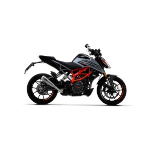 TERMINALE ARROW PRO-RACE KTM DUKE 125 2021-2023, ACCIAIO, OMOLOGATO