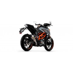 ARROW GP2 EXHAUST KTM DUKE 125 2021-2023, STEEL, APPROVED